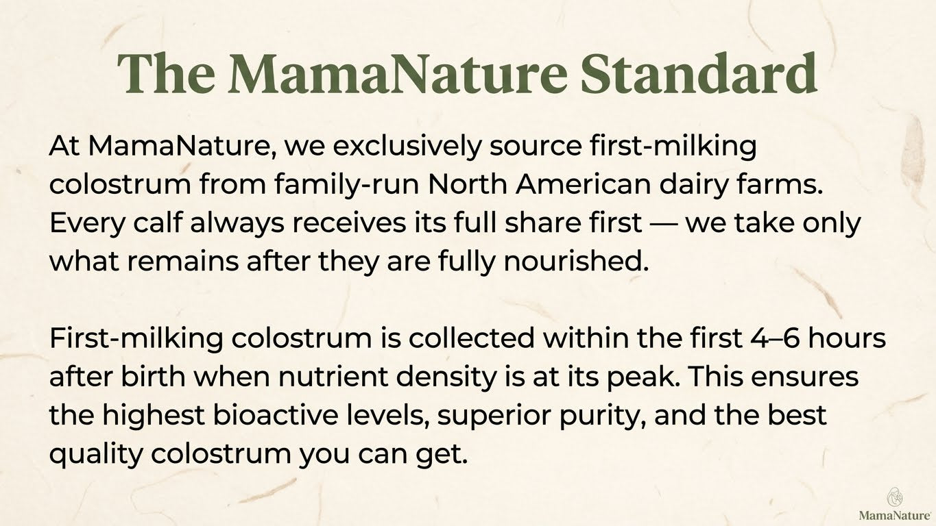 MamaNature Colostrum